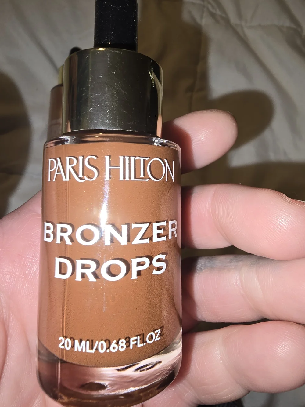 Paris Hilton Gold Drops & Bronzer Drops - Shimmering Gold and Deep Bronze